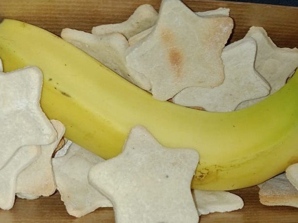 Tasty Banana Pet Biscuits